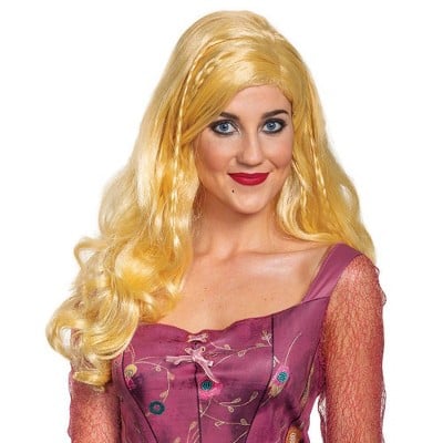 Adult Deluxe Disney Hocus Pocus Sarah Sanderson Halloween Wig
