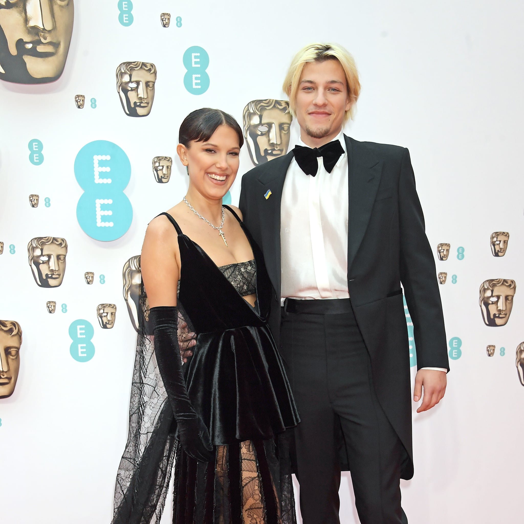 Millie Bobby Brown & Boyfriend Jake Bongiovi Make Joint Red Carpet Debut at  BAFTAs 2022 — See Photos