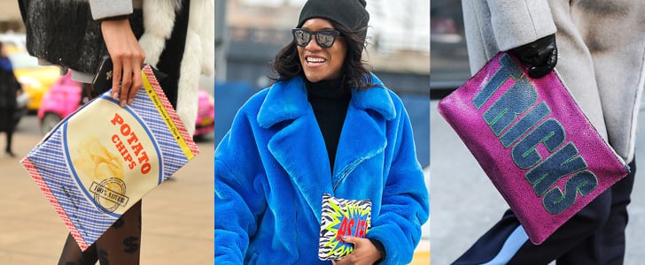 Word Clutches Street Style Trend
