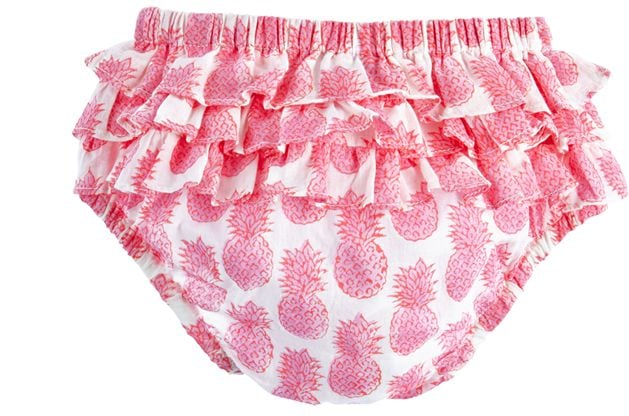 Pineapple Baby Bloomers