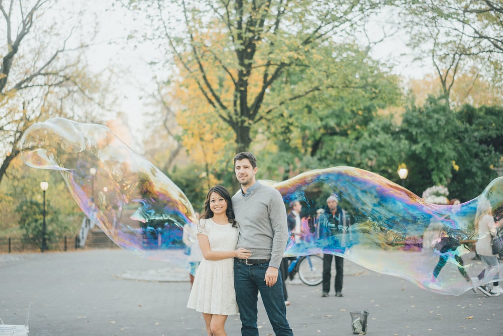 Central Park Engagement Shoot