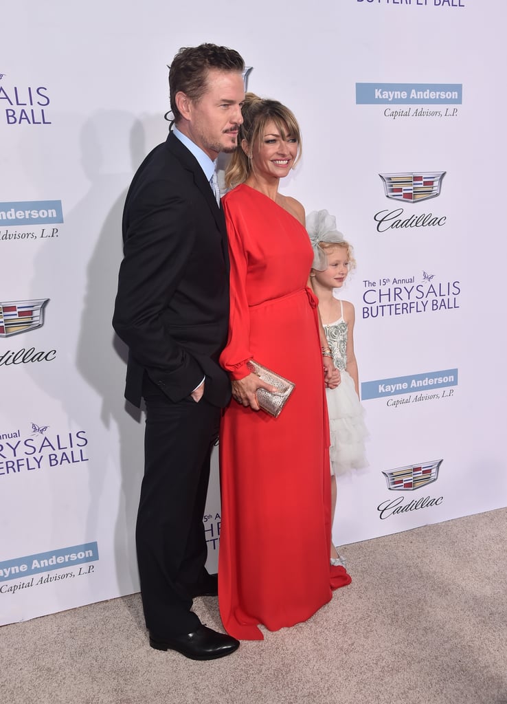 Eric Dane and Daughters at the Chrysalis Butterfly Ball 2016