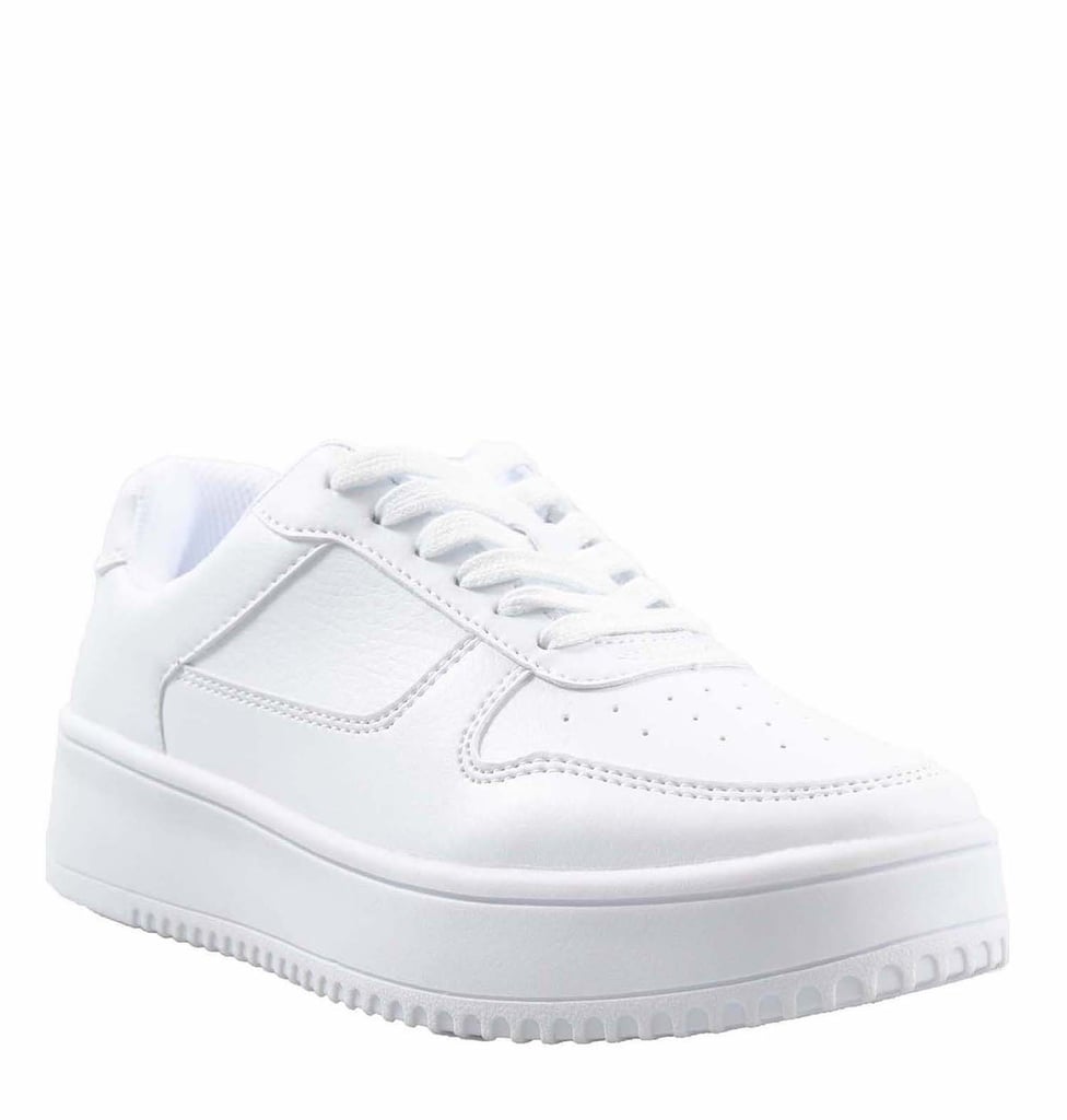 Buy the Time and Tru White Platform Sneakers From Walmart