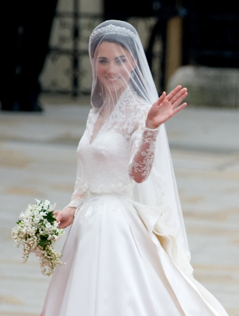 Kate Wearing a Tiara During Her Wedding in 2011