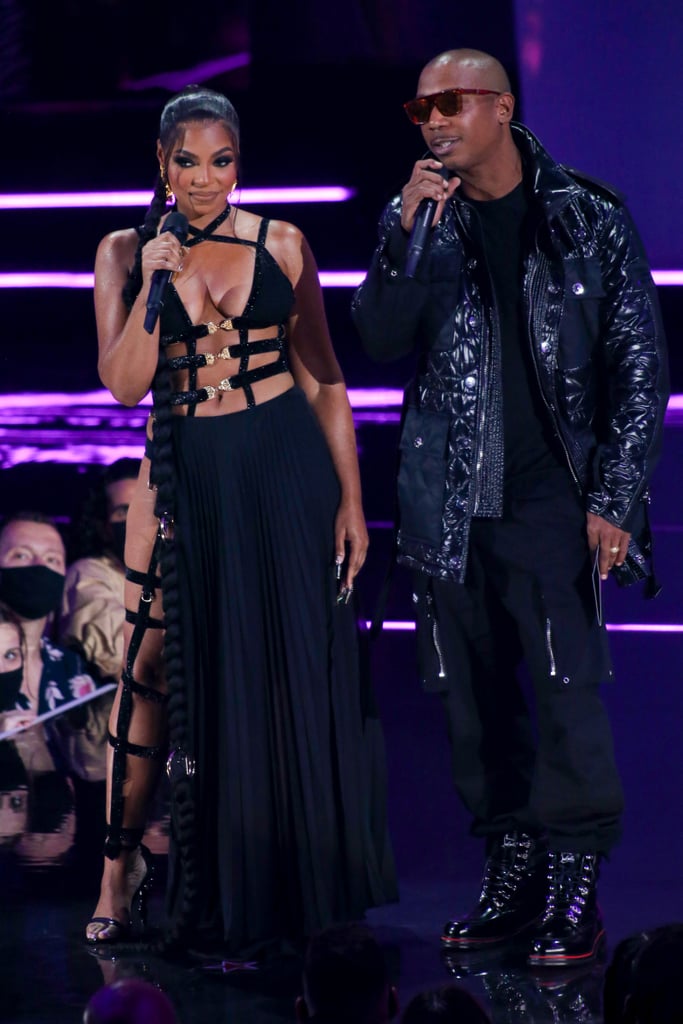 Ashanti Wears Sexy Cutout Dress to 2021 MTV VMAs