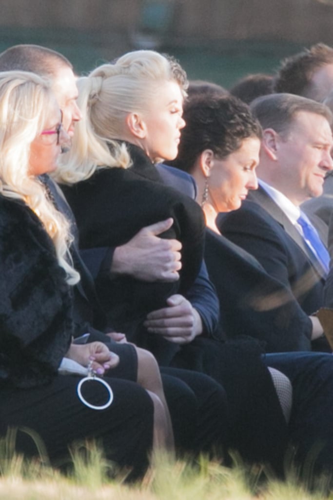 Gwen Stefani and Blake Shelton at RaeLynn's Wedding 2016