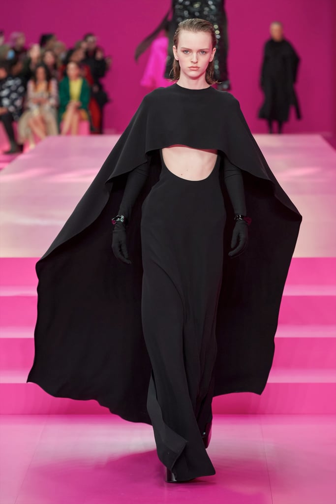 Kourtney Kardashian's Valentino Dress on the Fall 2022 Runway