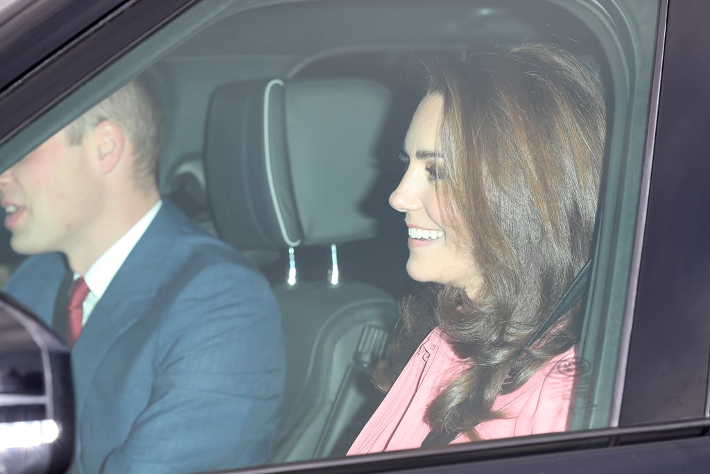 Kate Middleton Pink Dress at Queen's Christmas Lunch 2018