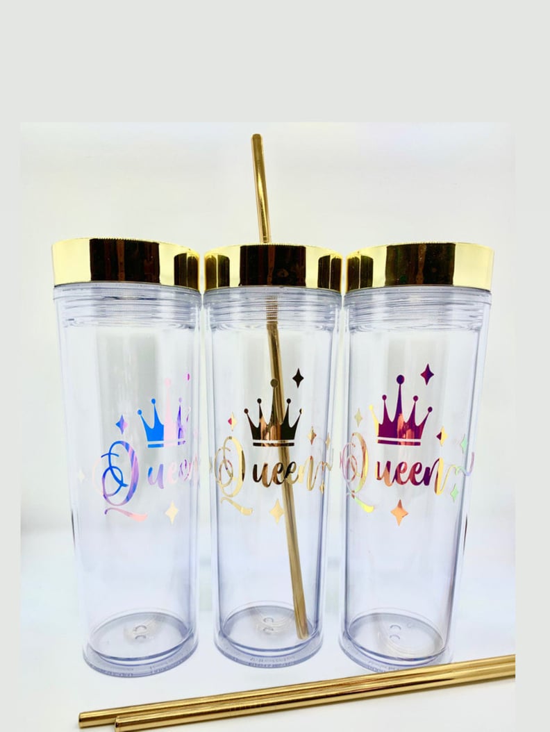 Queen with Crown Tumbler