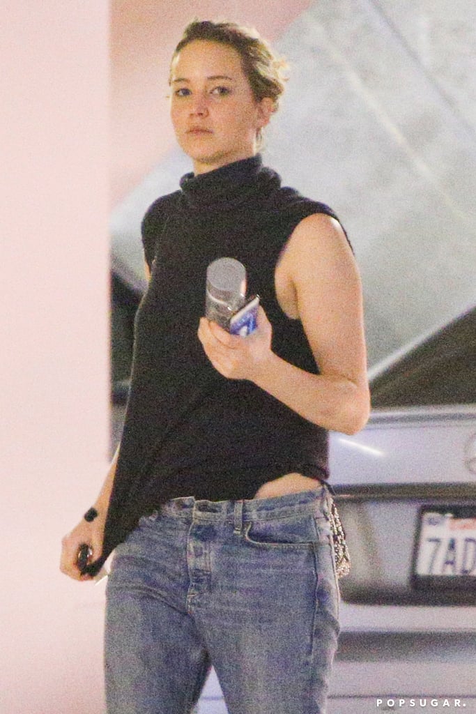 Jennifer Lawrence ran errands in LA on Tuesday.
