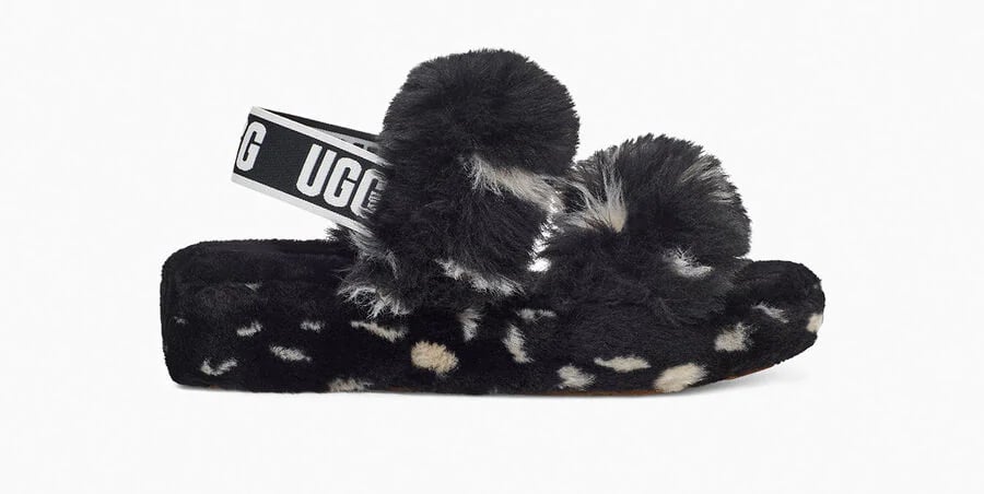 Imitation online ugg slides