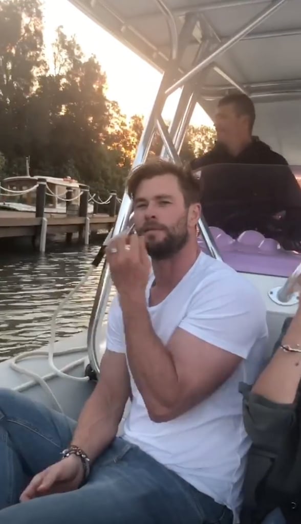 Liam Hemsworth Holidays With His Family in Australia