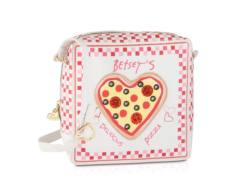 Betsey Johnson Kitch Pizza Box Kitch Crossbody Shoulder Bag