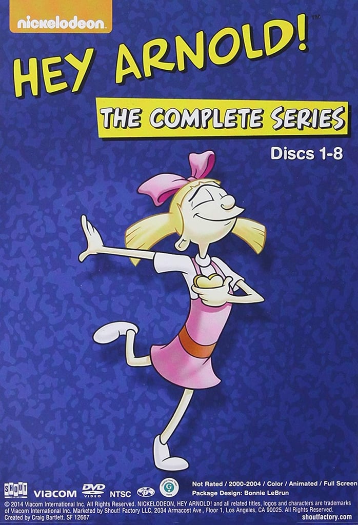 Discs 1-8 feature an in-love Helga.