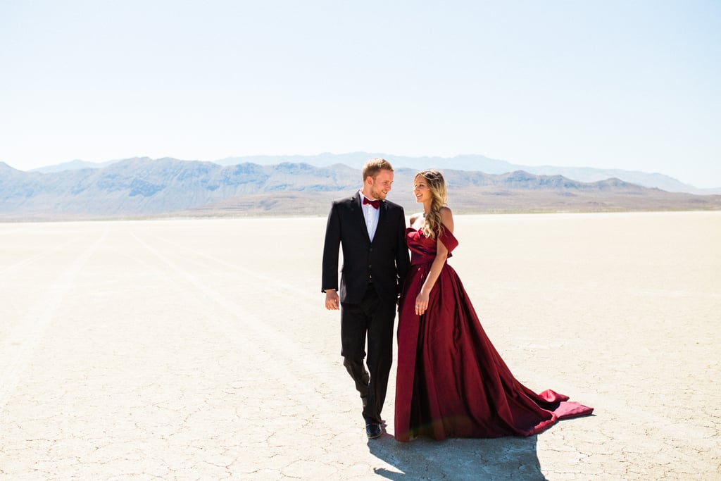 Sexy Desert Engagement Photo Shoot