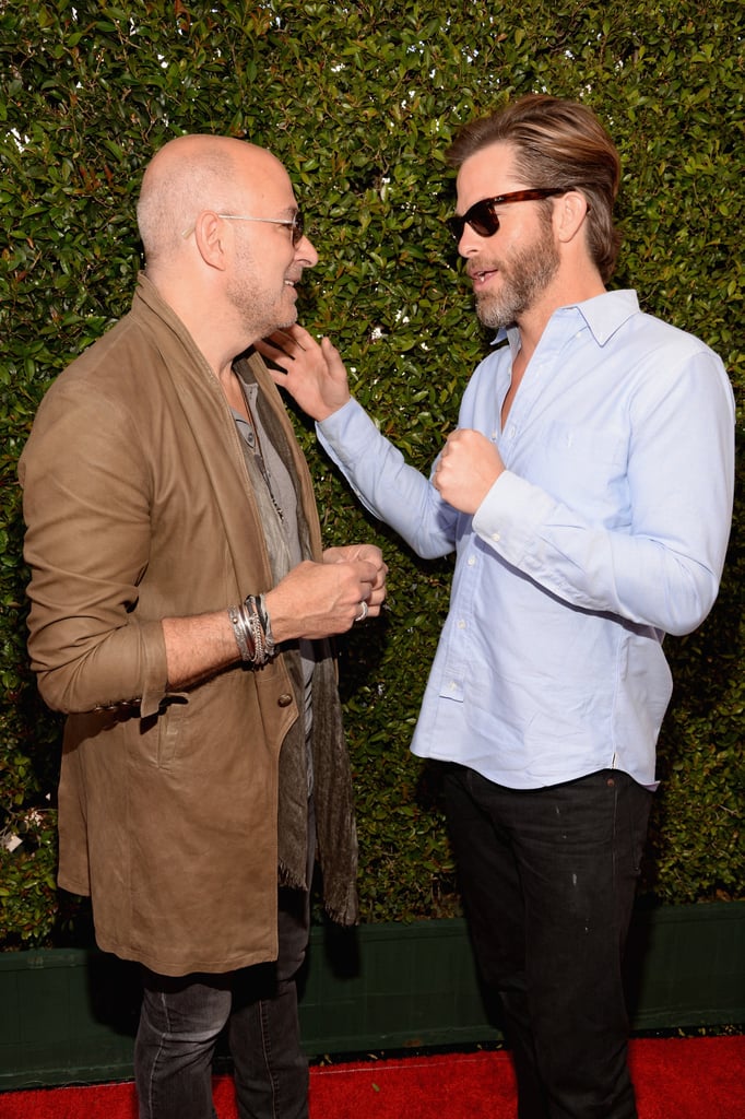 Chris Pine at John Varvatos Stuart House Benefit Pictures