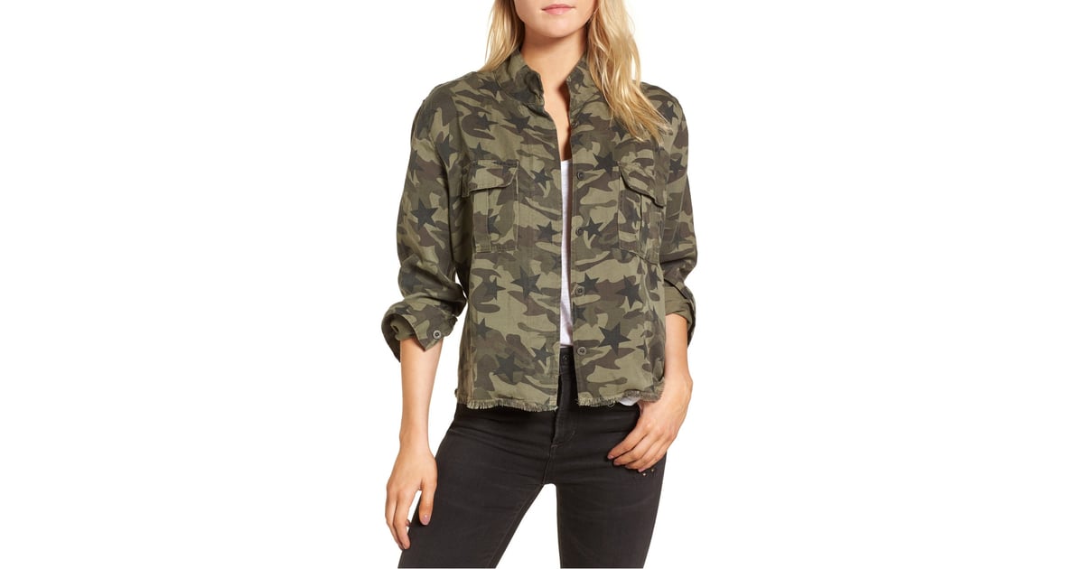 Rails Hendrick Camo Military Jacket Kate Hudson Has a Fun