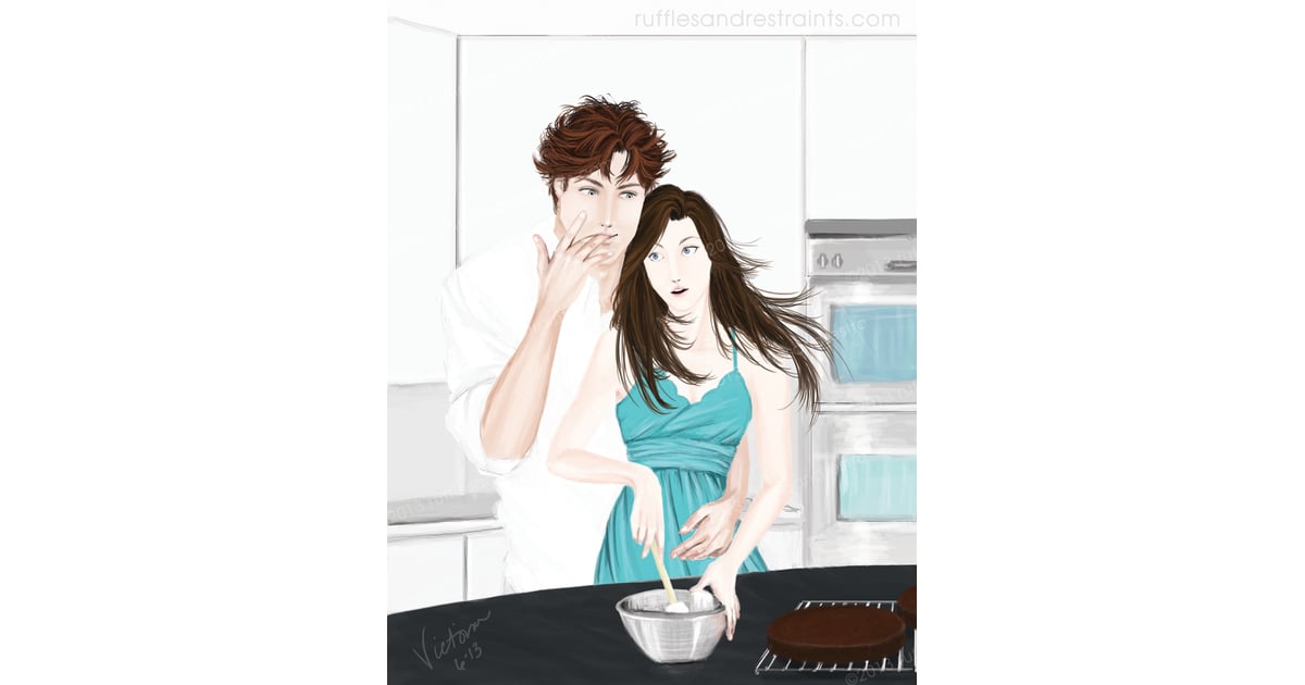 Snack Attack Fifty Shades Of Grey Fan Art Ruffles And Restraints Popsugar Love And Sex Photo 32 