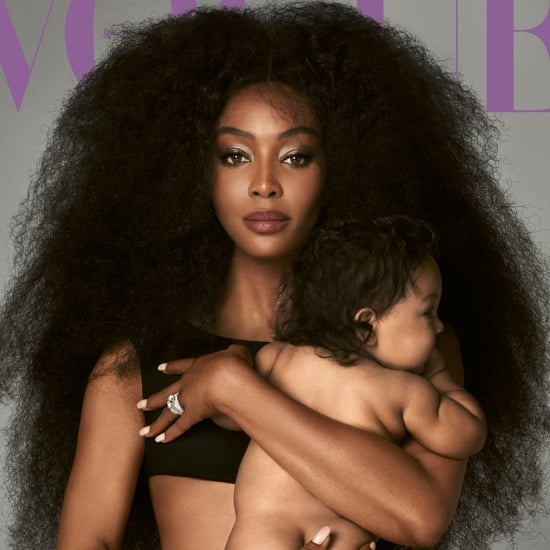 Naomi Campbell and 9-Month-Old Daughter British Vogue Cover
