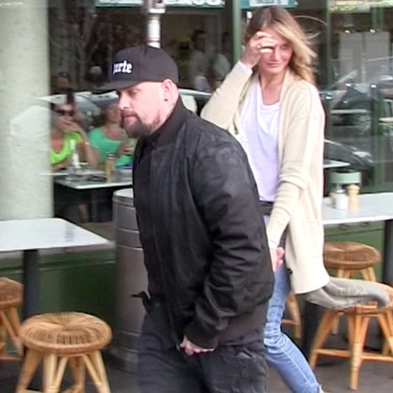 Cameron Diaz and Benji Madden at Breakfast in Australia