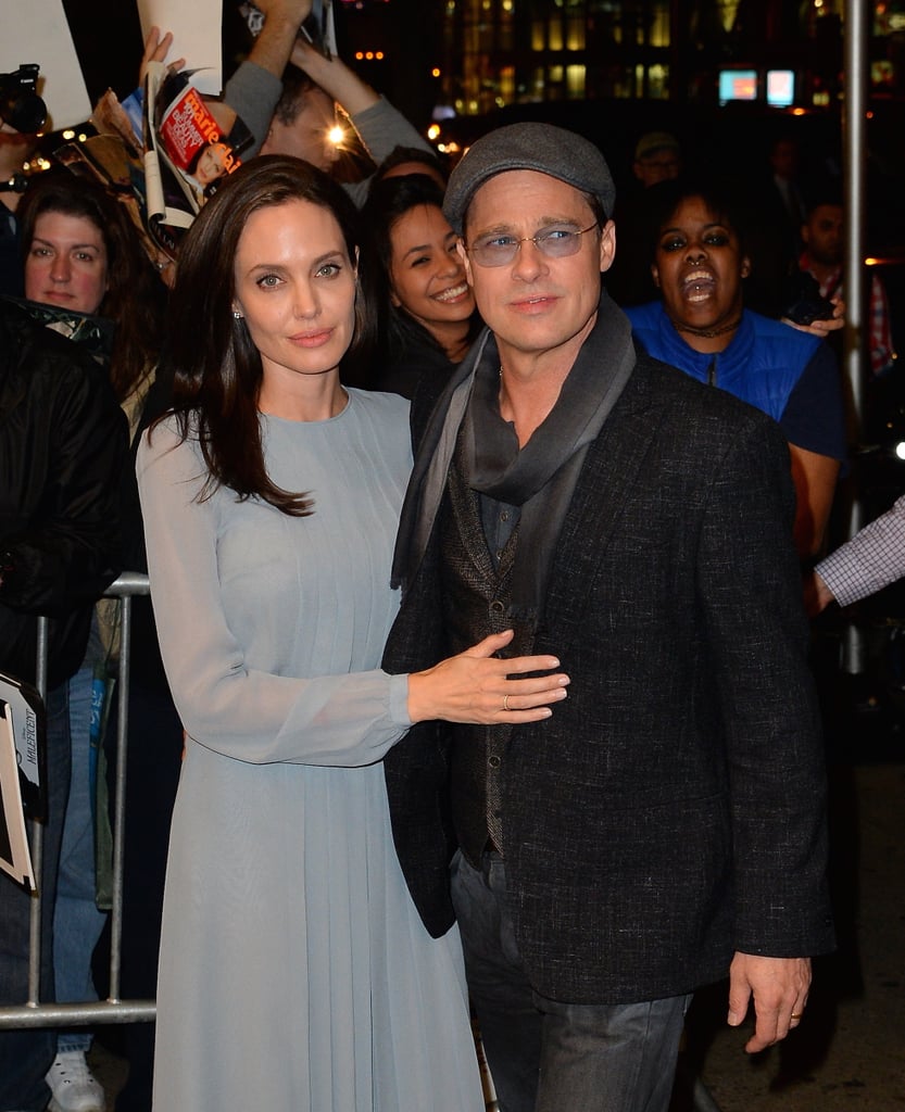 Angelina Jolie and Brad Pitt at By the Sea Screening in NYC