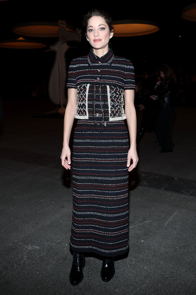 Marion Cotillard at the Chanel Haute Couture Spring/Summer 2023 Show