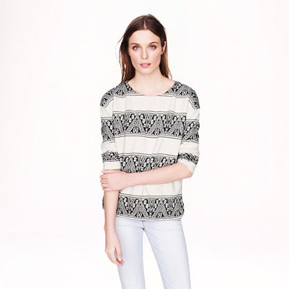 J.Crew Jacquard Sweatshirt