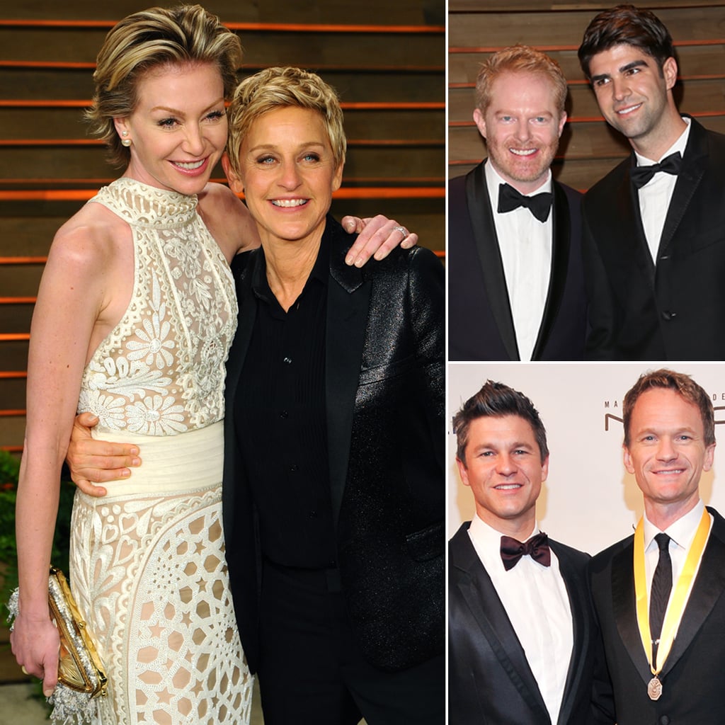 Famous Gay Couples Who Are Engaged Or Married Popsugar Celebrity 