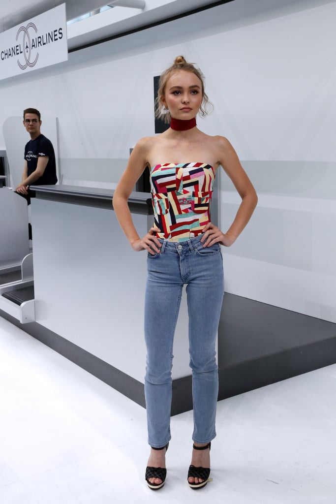 Lily-Rose Depp Paris Fashion Week Pictures 2015