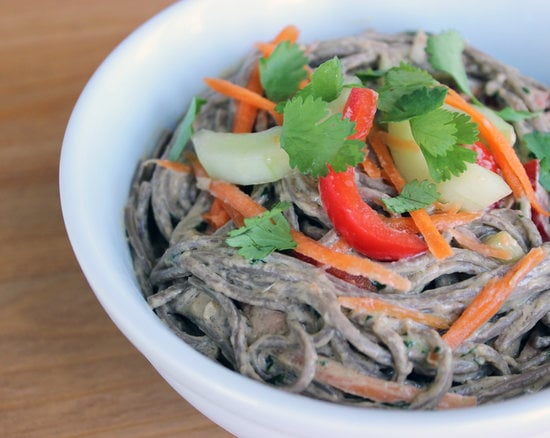 Soba Noodle Salad With Ginger Peanut Dressing