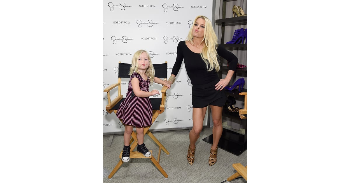 Jessica Simpson With Ace and Maxwell at Event Pictures