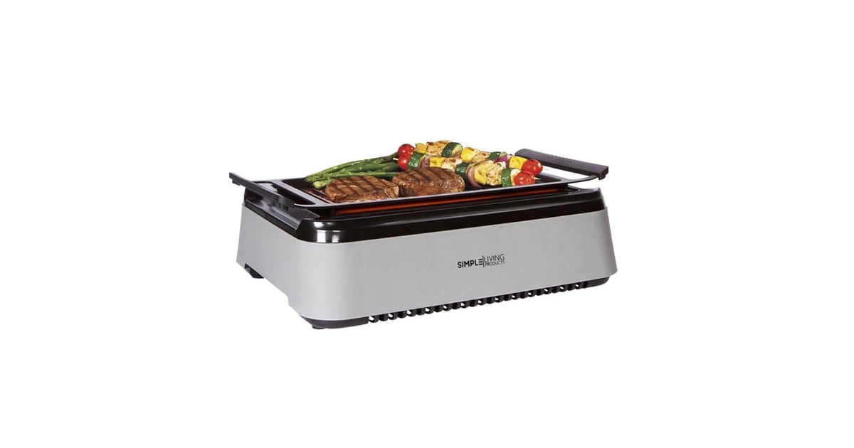 Simple Living Indoor Smokeless Grill With Infrared Technology & Zero