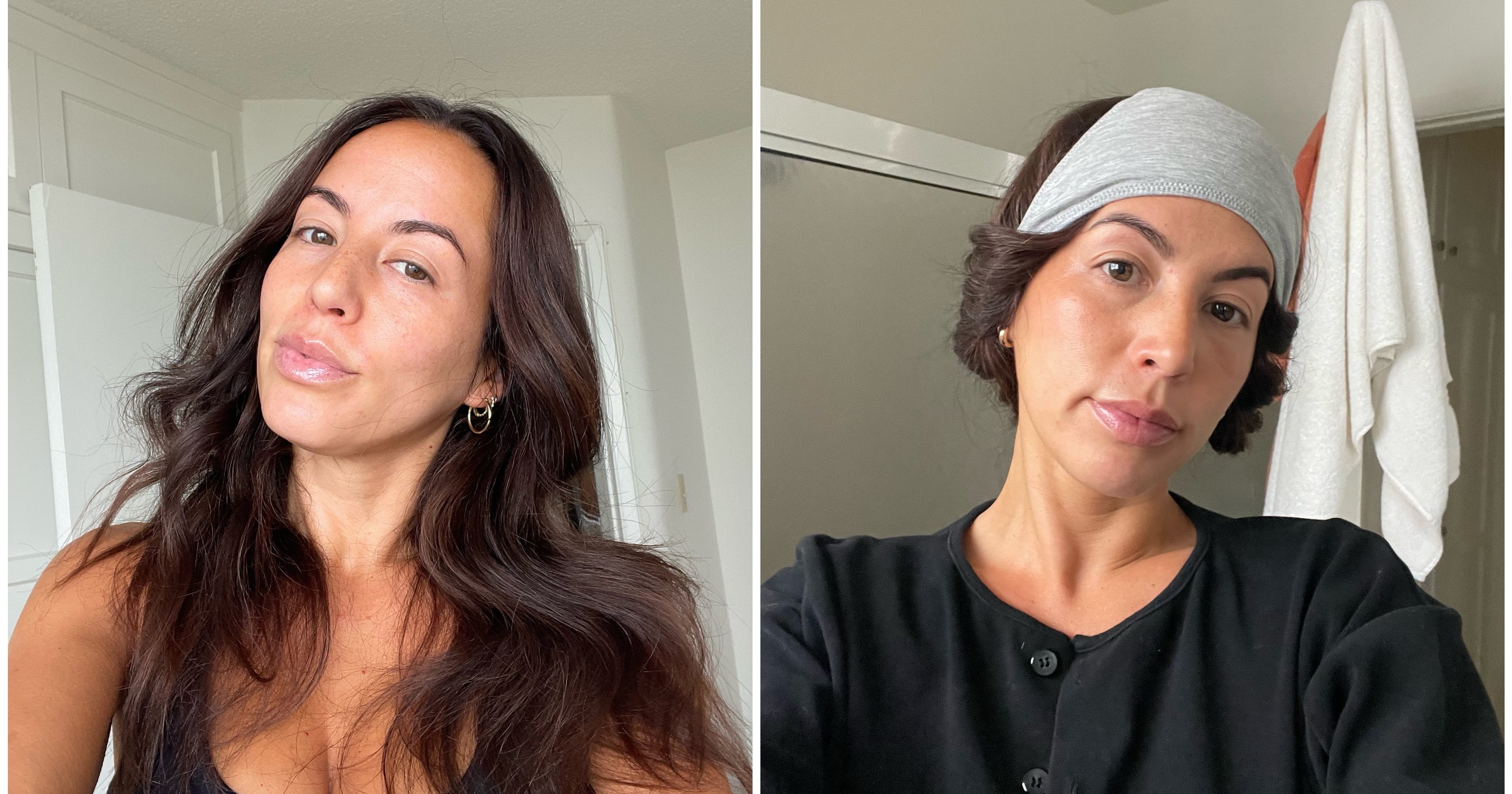 I Tried Curling My Hair With a Thong