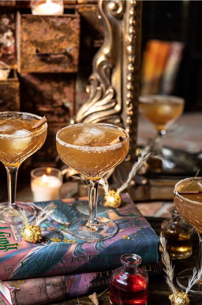 Golden Snitch Cocktail Hosting A Winter Wedding These Seasonal