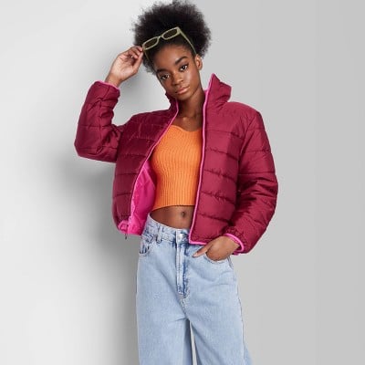 Wild Fable Women's Puffer Jacket