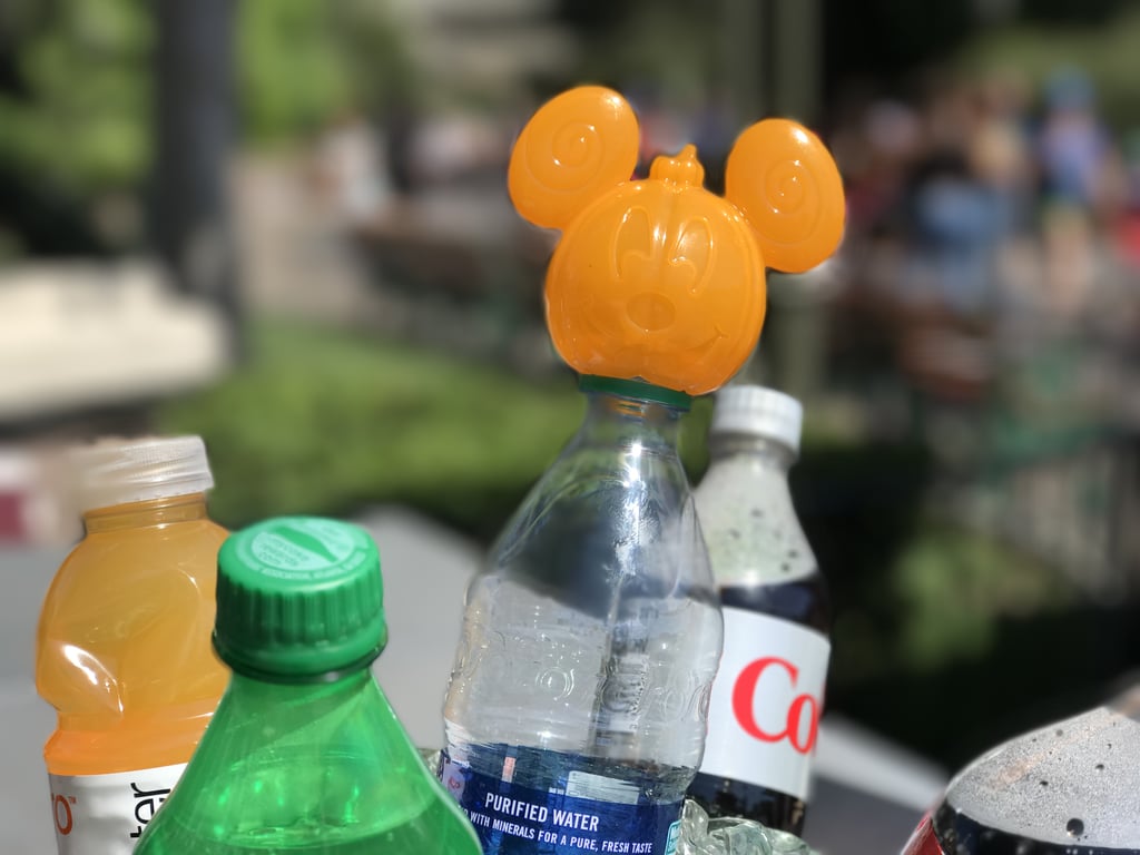 You can add Mickey drink toppers to your bottles.