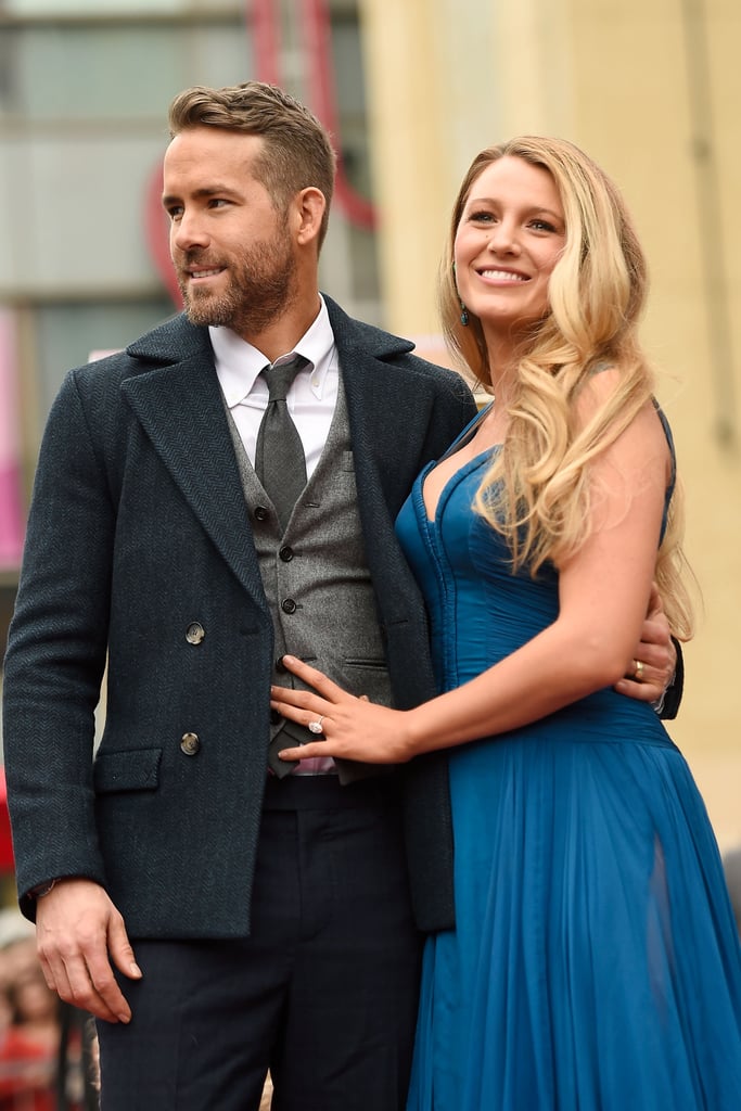 Ryan Reynolds and Blake Lively Hollywood Walk of Fame 2016