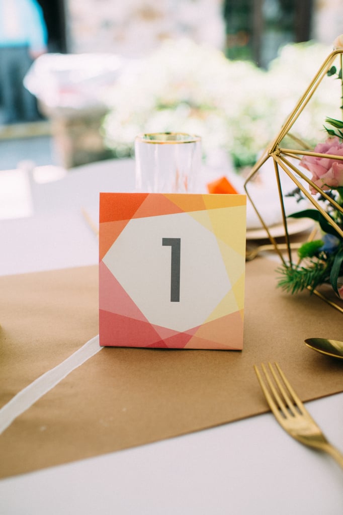 Colorful Geometric Wedding