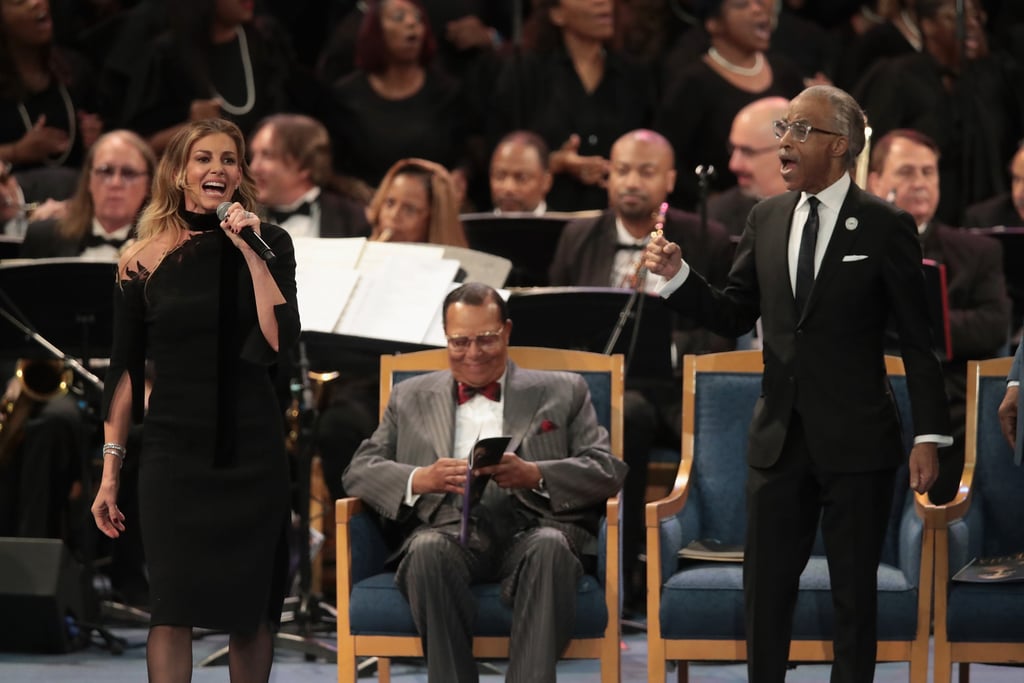 Aretha Franklin Funeral Pictures