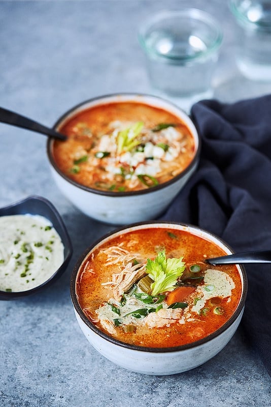 Paleo Buffalo Chicken Soup