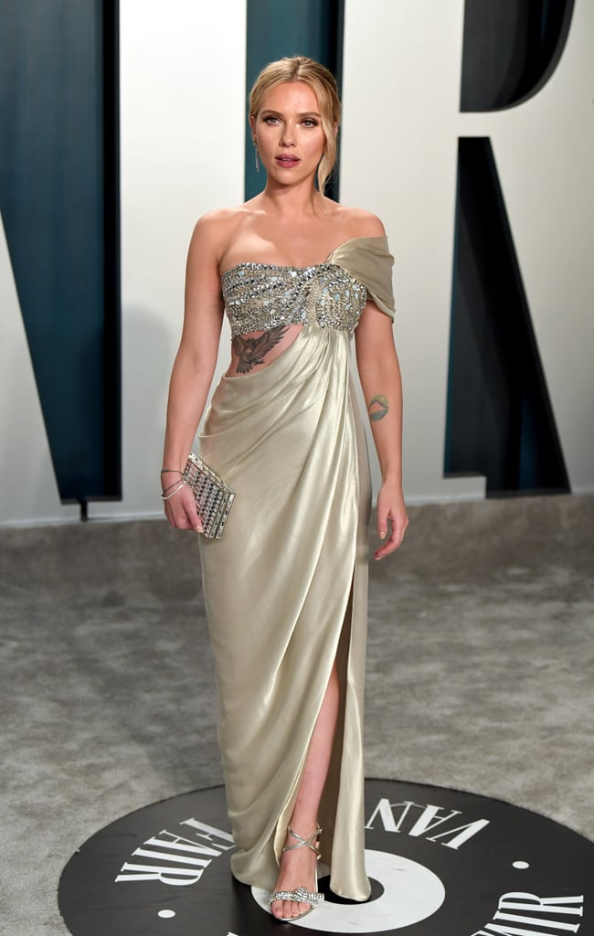 Scarlett Johansson's Dress at Vanity Fair Oscars Afterparty