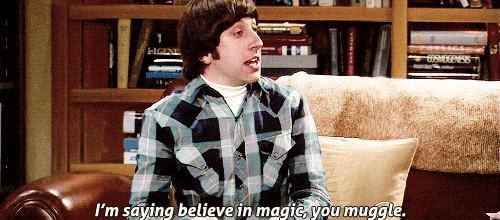 When You Find Yourself in a Group of People Who Don't "Get" Harry Potter