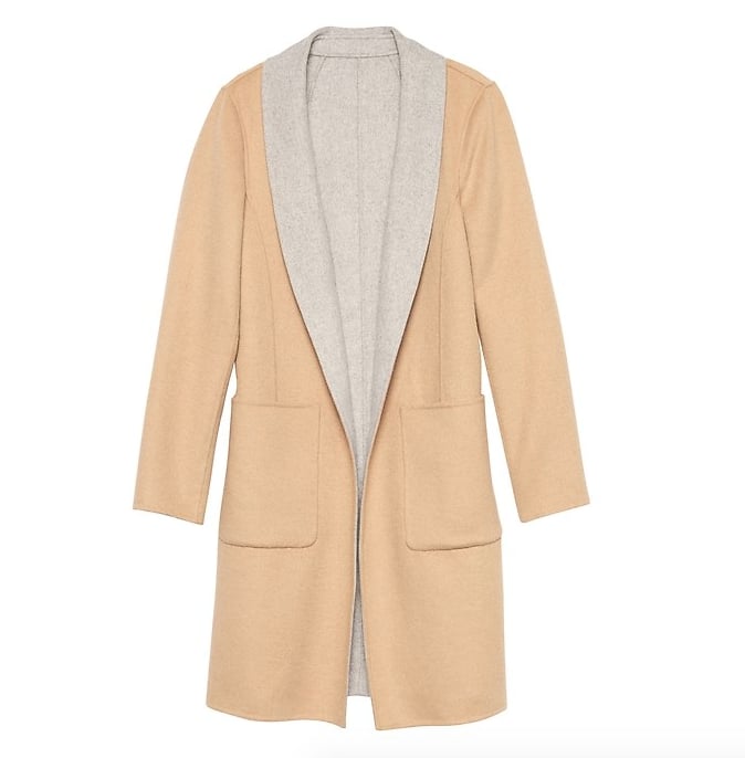 Reversible Shawl Collar Coat