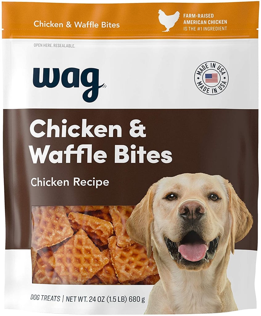 Wag Treats Chicken and Waffle Bites 24oz Best Pet Products on Sale For Amazon Prime Day 2021