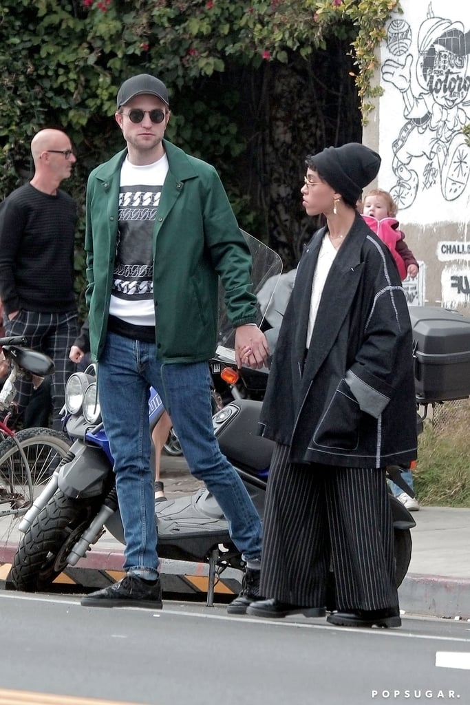FKA Twigs Wearing Engagement Ring With Robert Pattinson
