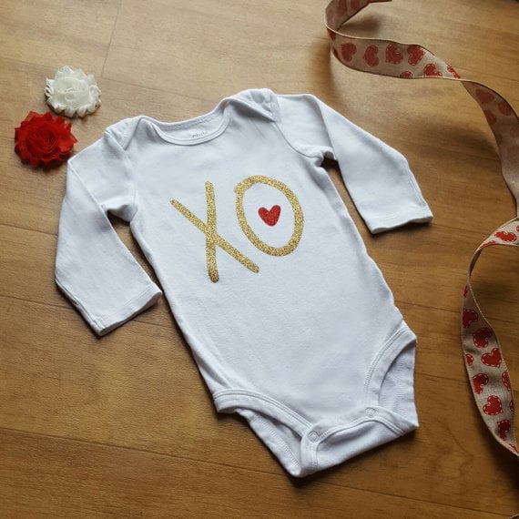 XO Heart Onesie
