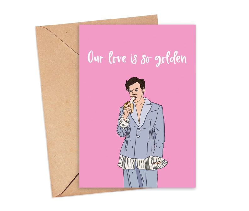 For Harry Styles Fans: Harry Styles Valentine's Day Card