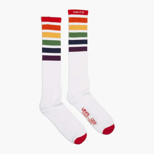 Selena Gomez Wearing Rainbow Socks | POPSUGAR Fashion