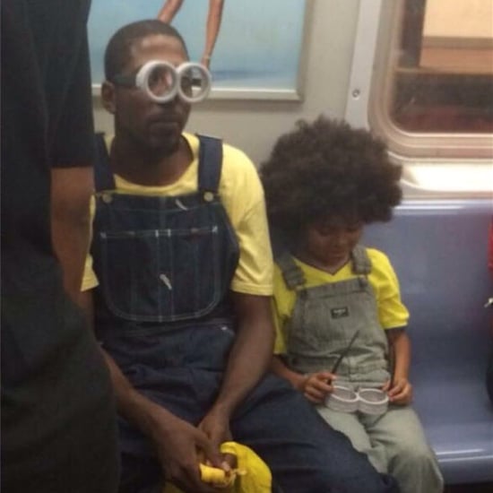 Father Dresses Up as a Minion With His Son