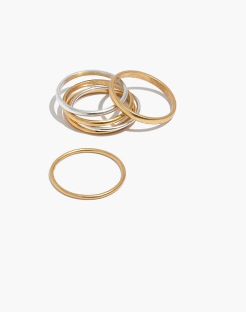 Madewell Delicate Stacking Ring Set